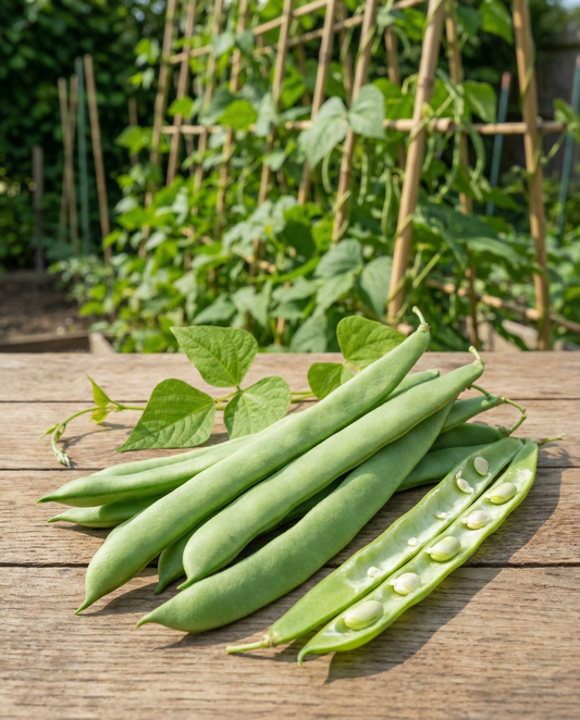 Fasola szparagowa pnąca Helda (Phaseolus vulgaris) – nasiona jednorocznej rośliny pnącej od SeedsChoice