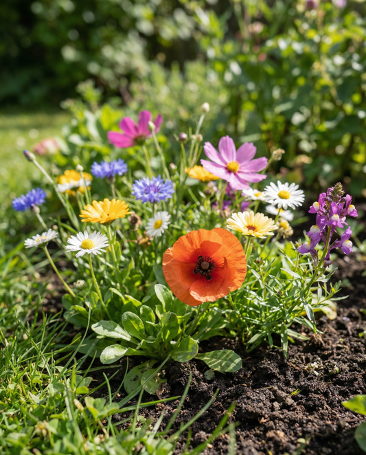 Friendly Mix 25 M2 Low Growing – annual flower seeds from SeedsChoice