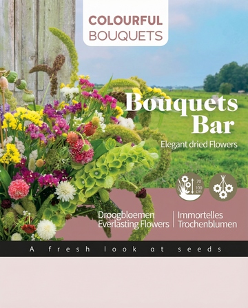 Everlasting Dried Bouquet Mix 70 To 100 Cm – annual flower seeds from SeedsChoice