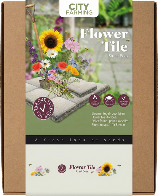 Tile For Bees Mix 30x30cm – nasiona jednorocznych kwiatów od SeedsChoice