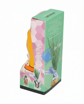 Zestaw z nasionami życicy wielokwiatowej Lolium multiflorum – figurka kaczki