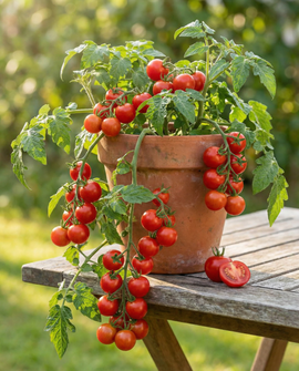 Nasiona pomidora koktajlowego Tomfall Solanum lycopersicum jednoroczna odmiana wisząca
