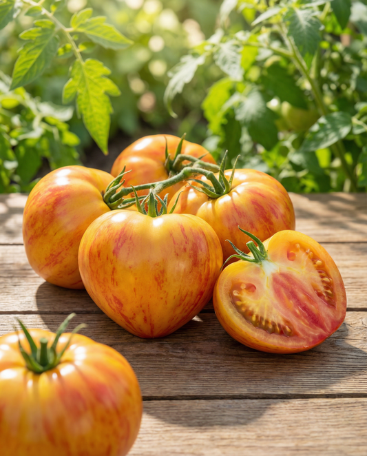 Beef Tomato Gourmansun F1 (Solanum lycopersicum) – annual vegetable seeds from SeedsChoice