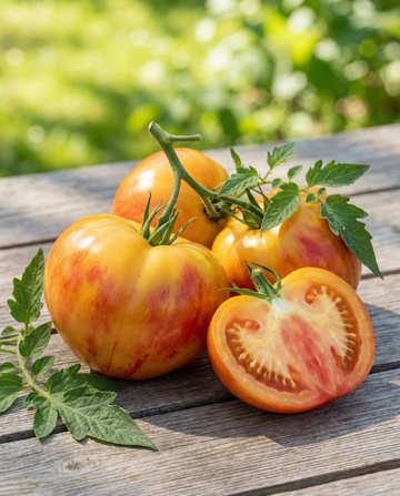 Nasiona pomidora malinowego Gourmansun F1 (Solanum lycopersicum) – warzywo jednoroczne