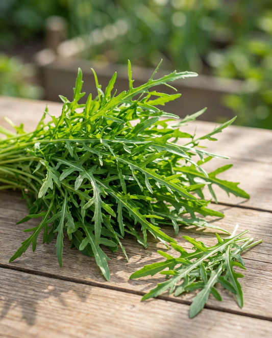 Wild Rocket Tape 7.5m Ribbon (Diplotaxis tenuifolia) – annual seed tape seeds from SeedsChoice