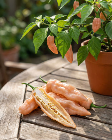 Dorset Pink Pepper (Capsicum chinense) – nasiona jednorocznych warzyw od SeedsChoice