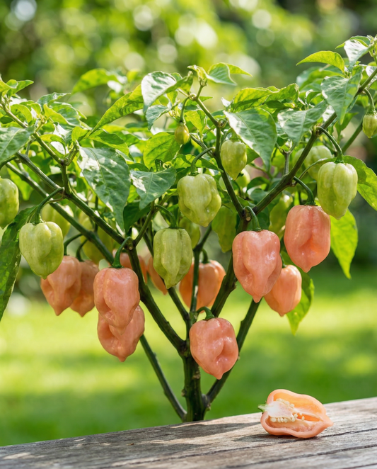 Papryka Habanero Różowa (Capsicum chinense) – nasiona rocznych warzyw od SeedsChoice