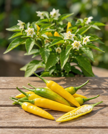 Papryczka Hot Lemon Drop (Capsicum baccatum) – nasiona warzyw od SeedsChoice