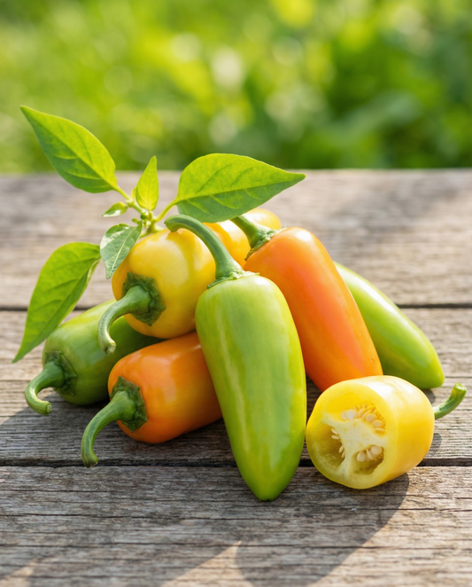 Papryka Caloro (Capsicum annuum) – jednoroczne nasiona warzywne od SeedsChoice