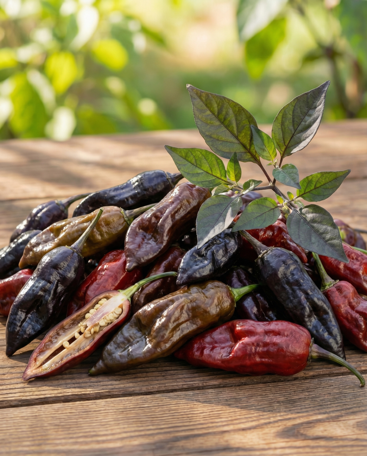Nasiona Dorset Naga Black Pepper (Capsicum chinense) – jednoroczne warzywo