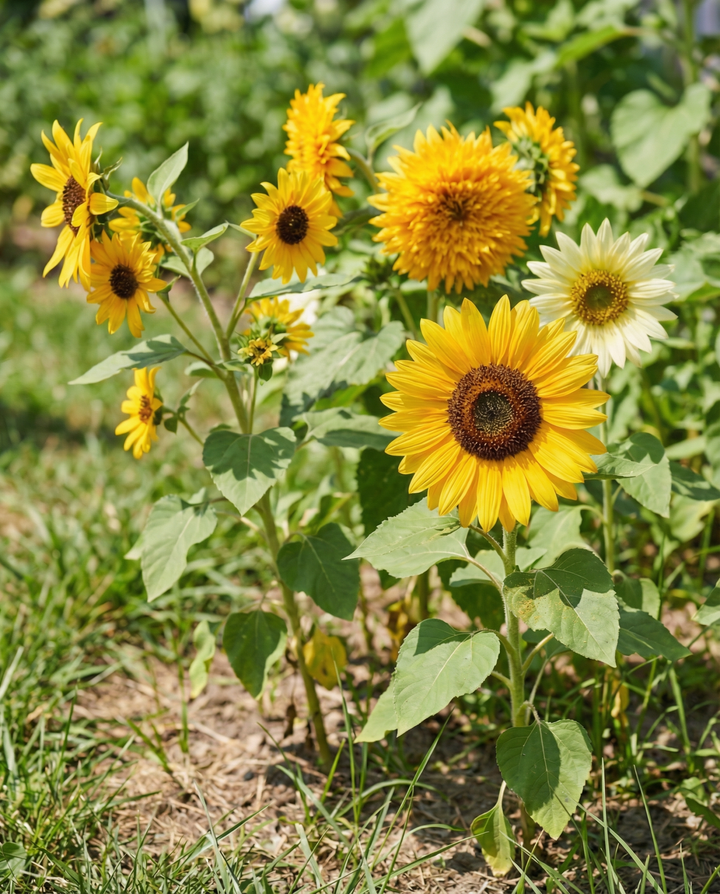 Sunflower 6 Varieties Collection Set seeds (Helianthus annuus) – annual flower