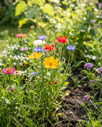 Mieszanka przydrożna na 15m² – nasiona jednorocznych kwiatów od SeedsChoice
