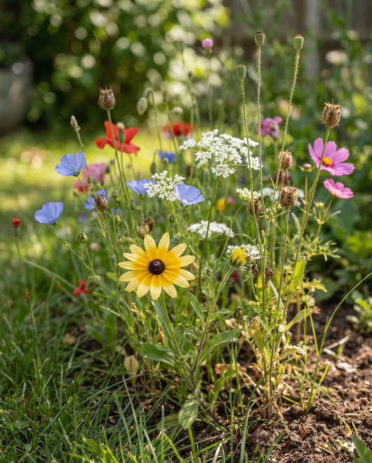 Nasiona mieszanki For Birds Mix 25 M2 Coverage – jednoroczne kwiaty od SeedsChoice