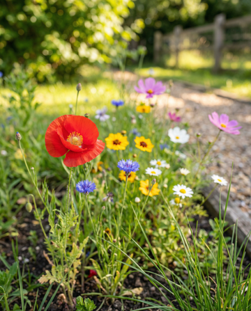 Roadside Wildflower Mix 25m2 Pokrycie nasiona – jednoroczne kwiaty