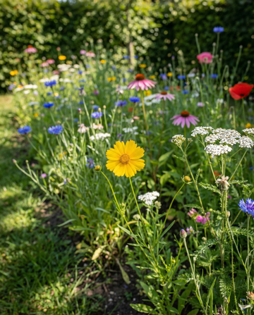 Nasiona dzikiej mieszanki łąkowej Native Wildflower Mix Meadow Blend – rośliny jednoroczne