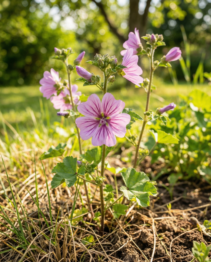 Nasiona malwy Mix (Malva sylvestris) – kwiat dwuletni