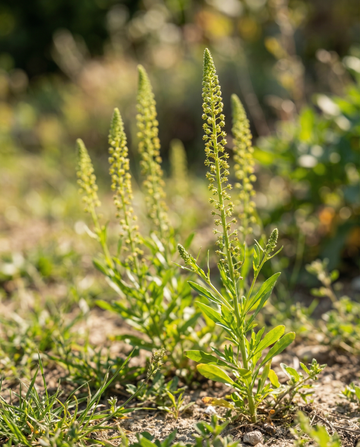 Nasiona rezedy żółtawej (Reseda luteola) – dwuletnie kwiaty, mieszanka