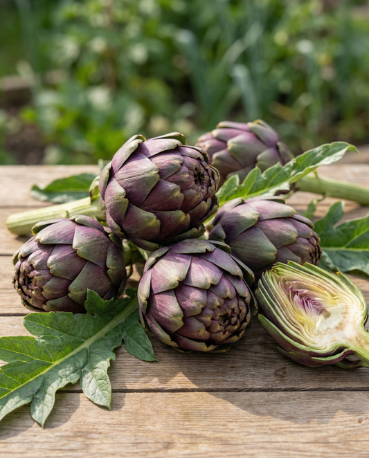 Artichoke Violetto Precoce (Cynara scolymus) – perennial vegetable seeds from SeedsChoice