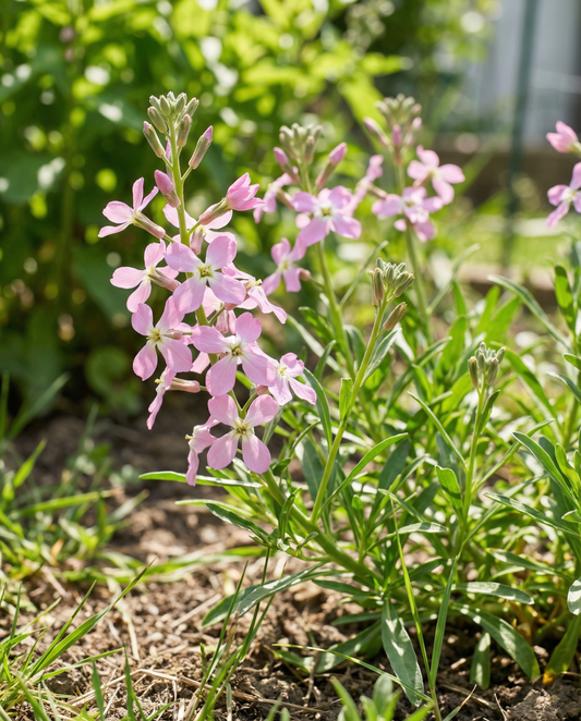 Nasiona maciejki nocnej różowej (Matthiola longipetala) – jednoroczna roślina kwiatowa od SeedsChoice