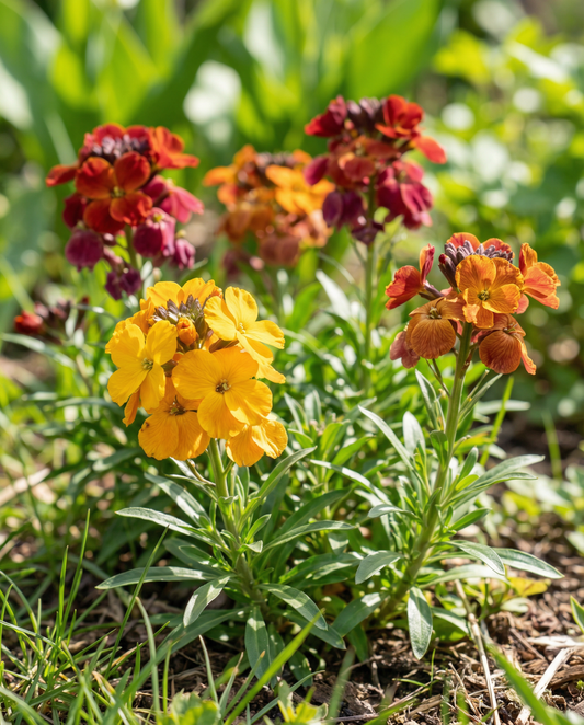 Lak wonny Tom Thumb Mixed (Erysimum cheiri) – nasiona dwuletnich kwiatów od SeedsChoice