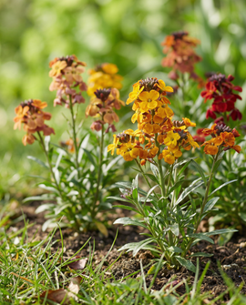 Nasiona laka wonnego Tom Thumb Mixed dwuletni Erysimum cheiri