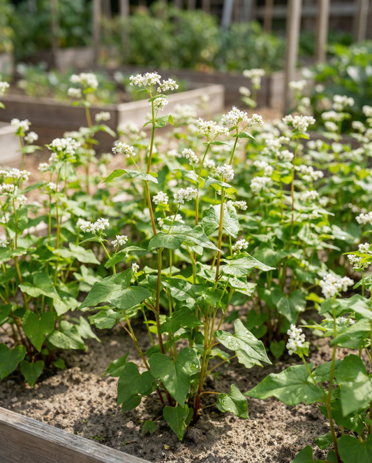 Gryka zielony nawóz 150g (Fagopyrum esculentum) – nasiona jednorocznego zielonego nawozu od SeedsChoice