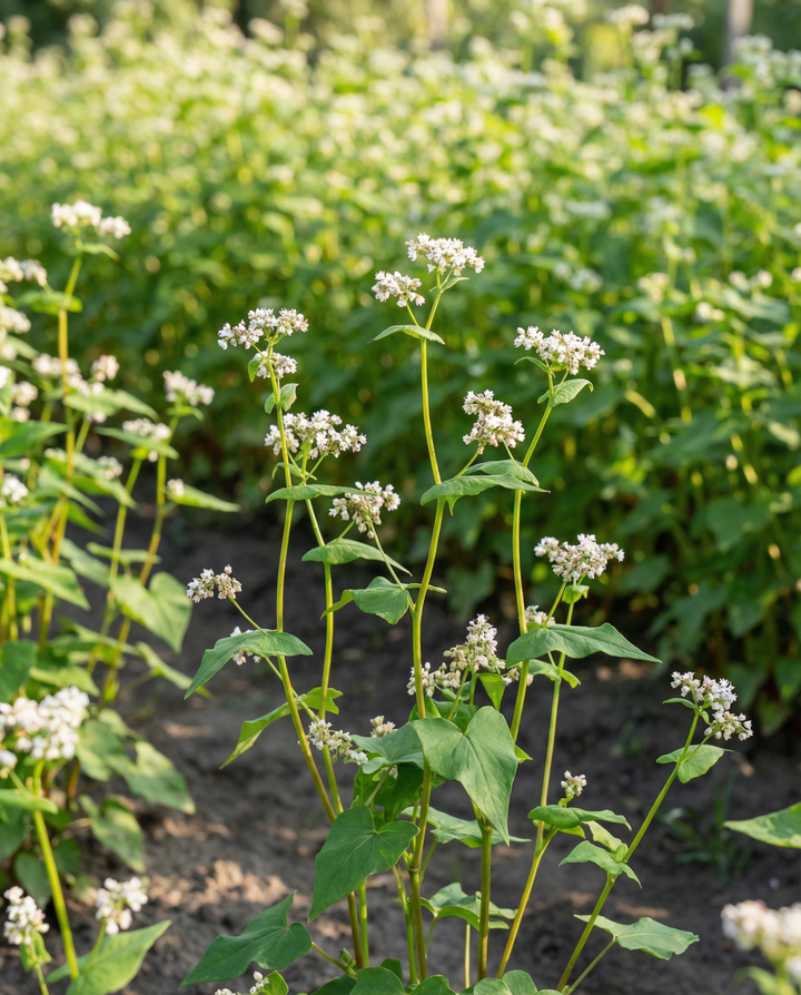 Nasiona gryki zielony nawóz 250g (Fagopyrum esculentum) – jednoroczny zielony nawóz