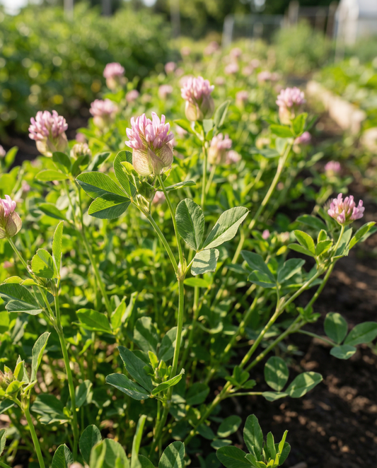 Koniczyna perska nawozy zielone 200g (Trifolium resupinatum) – jednoroczne nasiona nawozu zielonego od SeedsChoice