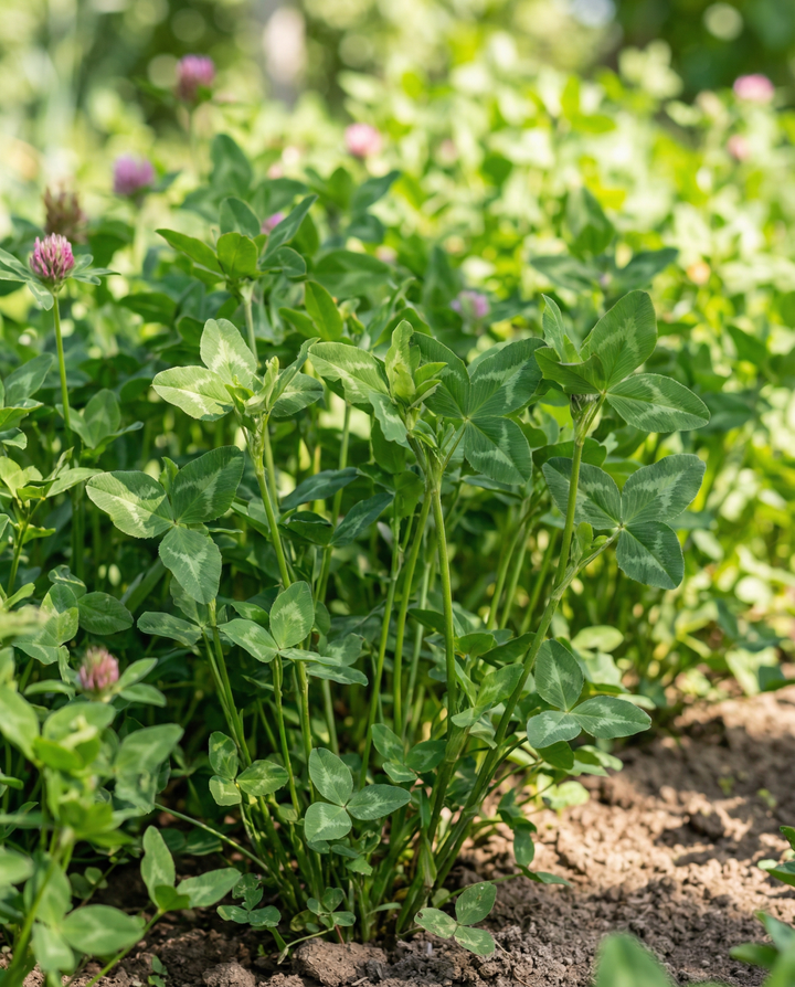 Nasiona czerwonej koniczyny jako nawozu zielonego 150g (Trifolium pratense) – wieloletni nawóz zielony