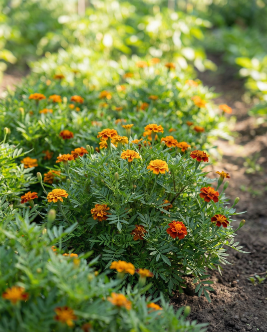 Aksamitka francuska na nawóz zielony Bonita 50g (Tagetes patula) – nasiona rocznego nawozu zielonego od SeedsChoice